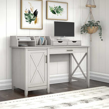 Load image into Gallery viewer, 54W Computer Desk with Storage and Desktop Organizers
