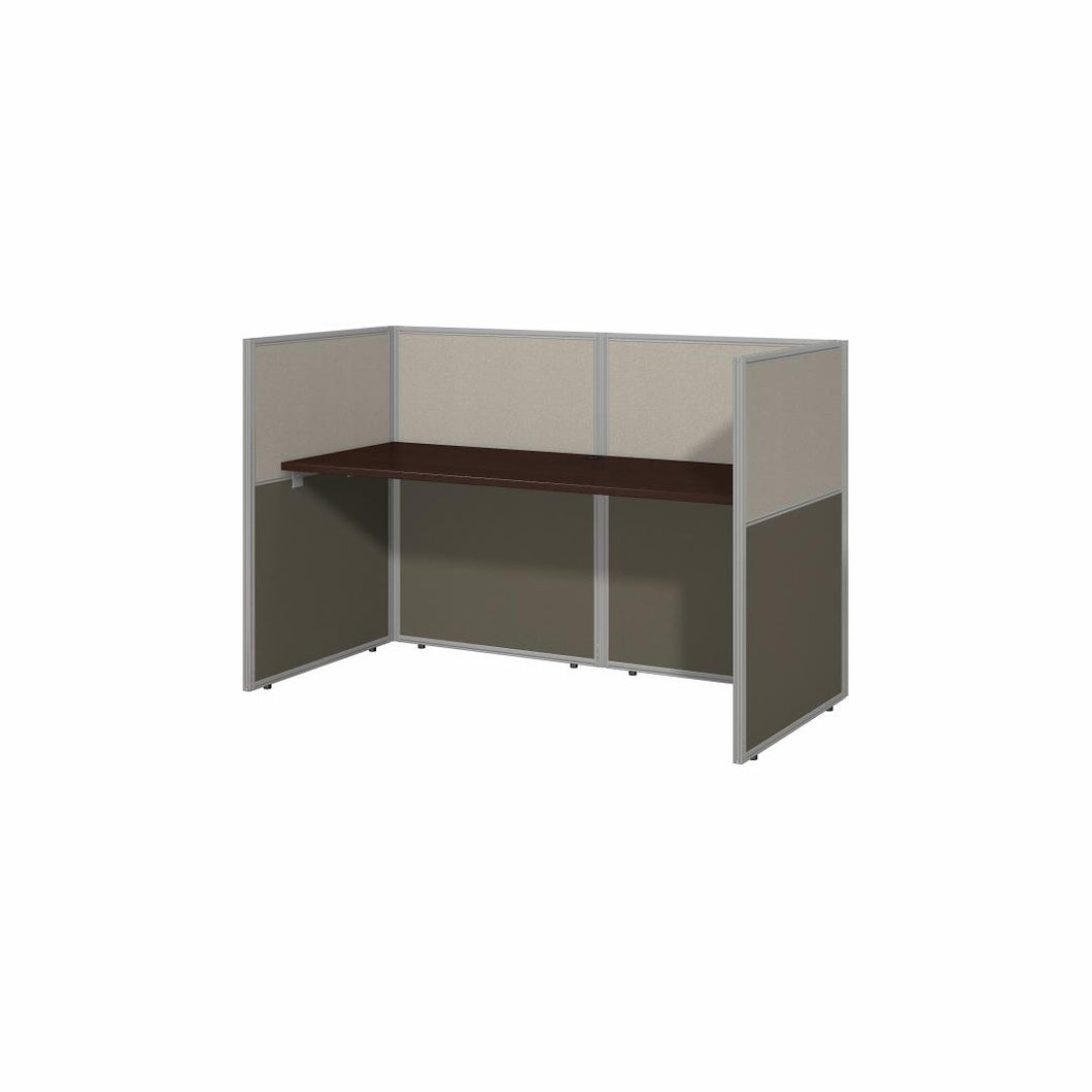 60W Desk with 45H Closed Cubicle Panel