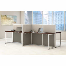 Load image into Gallery viewer, 60W 4 Person Desk with 45H Cubicle Panel
