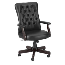 Load image into Gallery viewer, High Back Tufted Office Chair with Arms
