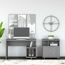 Load image into Gallery viewer, 48W Writing Desk with Lateral File Cabinet
