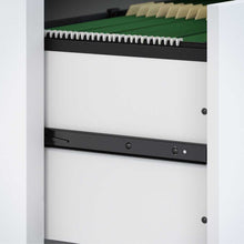 Load image into Gallery viewer, Bow Front Desk and Credenza with Mobile File Cabinet
