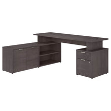 Load image into Gallery viewer, 72W L Shaped Desk with Drawers
