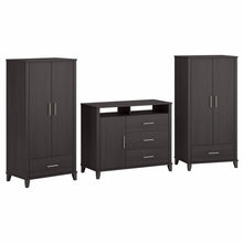 Load image into Gallery viewer, Large Armoire Cabinets with Dresser TV Stand
