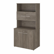 Load image into Gallery viewer, 36W Tall Storage Cabinet with Doors and Shelves

