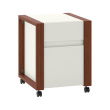 Load image into Gallery viewer, Modern 2 Drawer Mobile File Cabinet
