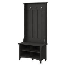 Load image into Gallery viewer, Hall Tree with Shoe Storage Bench

