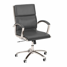 Load image into Gallery viewer, Mid Back Leather Executive Office Chair
