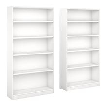 Load image into Gallery viewer, Tall 5 Shelf Bookcase - Set of 2
