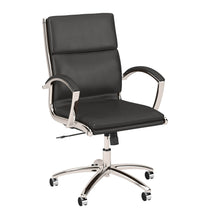 Load image into Gallery viewer, Mid Back Leather Executive Office Chair
