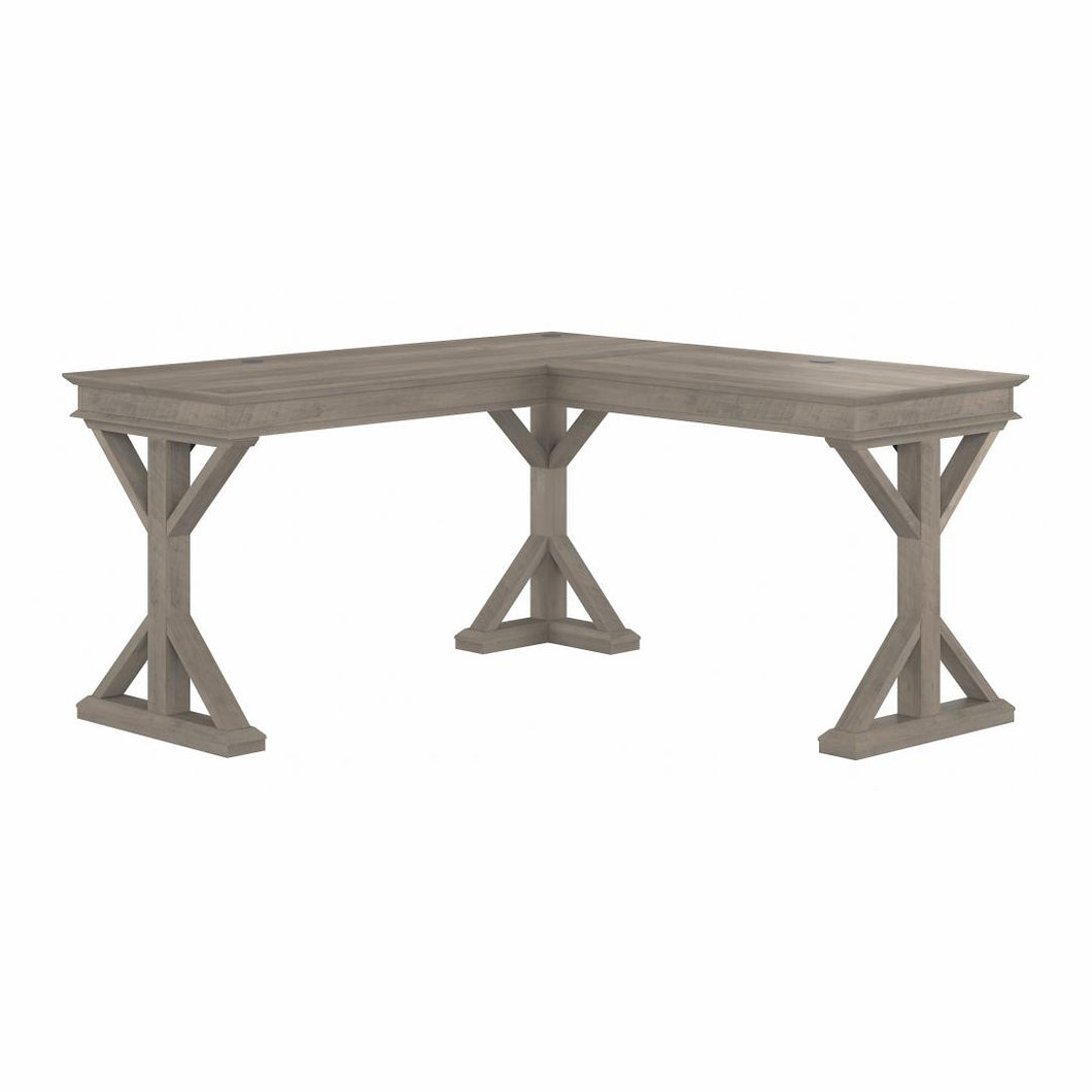 60W Farmhouse L Shaped Desk