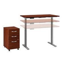 Load image into Gallery viewer, 48W x 24D Height Adjustable Standing Desk with Storage
