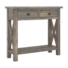 Load image into Gallery viewer, 38W Narrow Console Table with Drawers - Assembled
