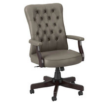 Load image into Gallery viewer, High Back Tufted Office Chair with Arms
