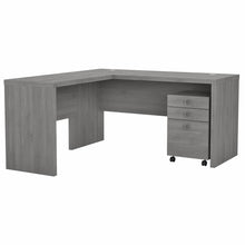 Load image into Gallery viewer, L Shaped Desk with Mobile File Cabinet
