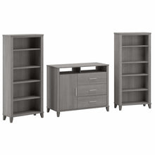 Load image into Gallery viewer, Office Storage Credenza with Bookcases

