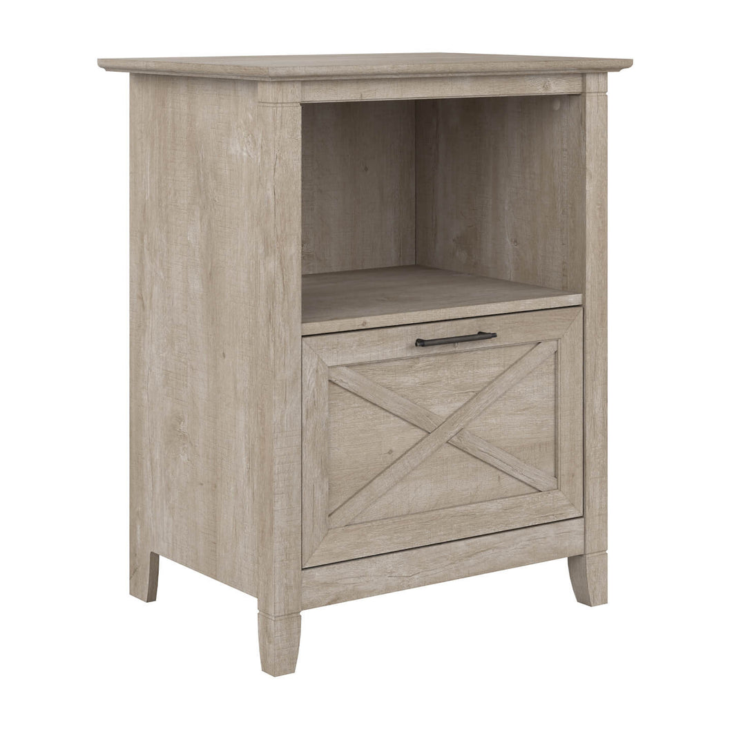Lateral File Cabinet with Shelf