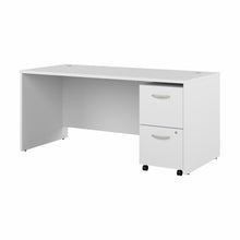 Load image into Gallery viewer, 66W x 30D Office Desk with 2 Drawer Mobile File Cabinet

