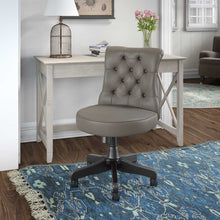 Load image into Gallery viewer, 48W Writing Desk with Mid Back Tufted Office Chair
