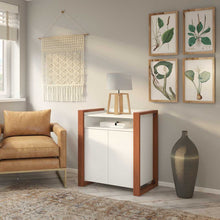 Load image into Gallery viewer, Modern Accent Storage Cabinet with Doors
