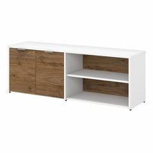 Load image into Gallery viewer, Low Storage Cabinet with Doors and Shelves
