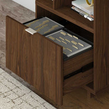 Load image into Gallery viewer, 48W Writing Desk with Lateral File Cabinet
