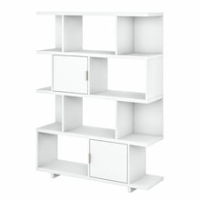 Load image into Gallery viewer, Large Geometric Etagere Bookcase with Doors
