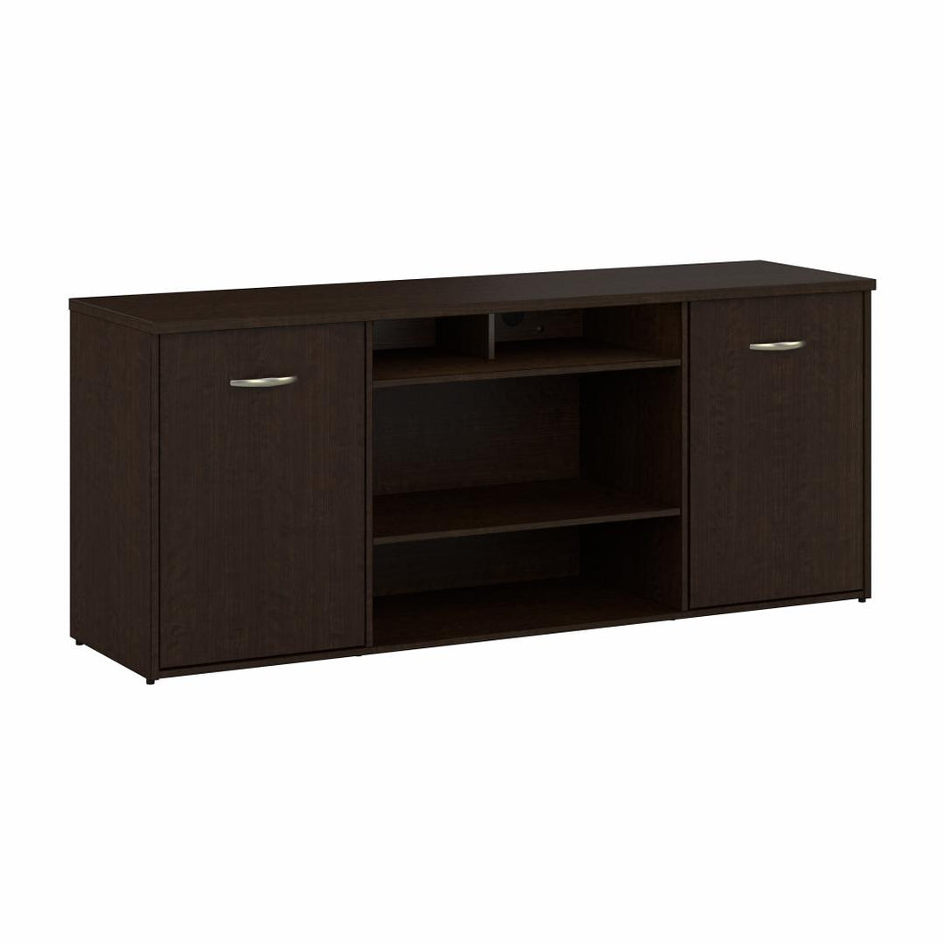 72W Office Storage Cabinet with Doors and Shelves