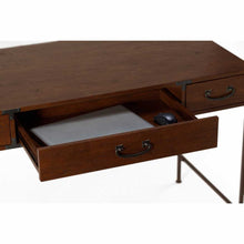 Load image into Gallery viewer, 48W Writing Desk, 2 Drawer Mobile Pedestal, and Lateral File Cabinet
