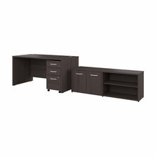 Load image into Gallery viewer, 60W x 30D Office Desk with Storage Return and Mobile File Cabinet
