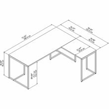 Load image into Gallery viewer, 72W L Shaped Desk with 30W Return
