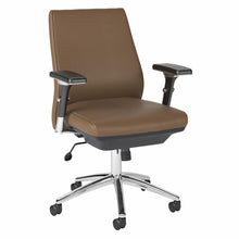 Load image into Gallery viewer, Mid Back Leather Executive Office Chair
