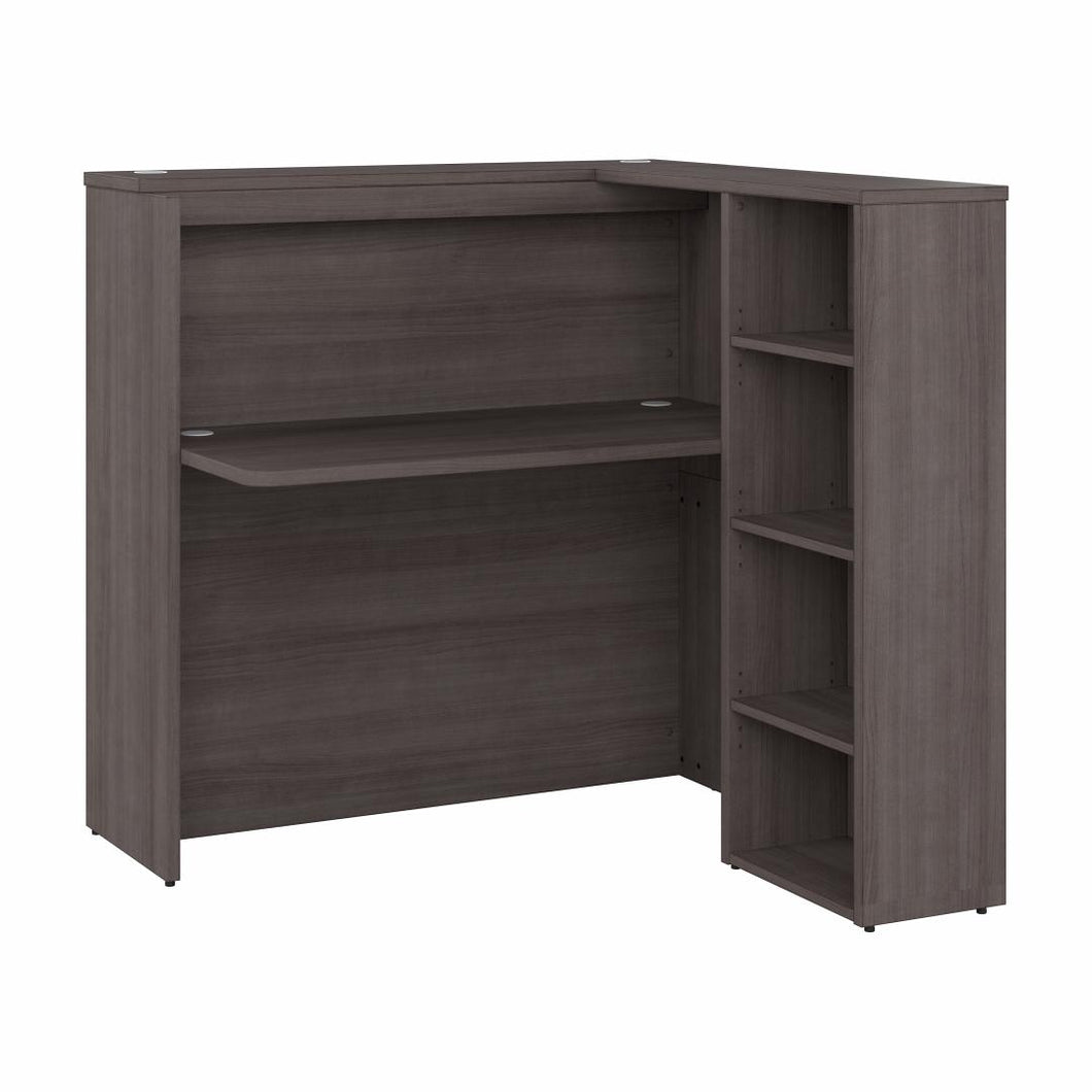 48W Corner Bar Cabinet with Shelves