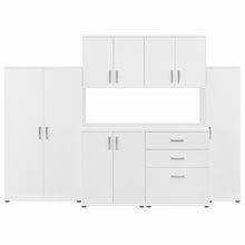 Load image into Gallery viewer, 108W 6 Piece Modular Storage Set with Floor and Wall Cabinets
