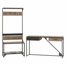 Load image into Gallery viewer, Entryway Storage Set with Shoe Bench, Hall Tree and Console Table
