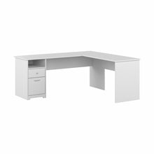 Load image into Gallery viewer, 72W L Shaped Computer Desk with Drawers
