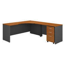 Load image into Gallery viewer, 72W Right Handed Corner Desk and Mobile File Cabinet
