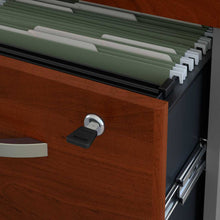 Load image into Gallery viewer, 48W x 30D Height Adjustable Standing Desk with Storage
