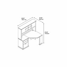 Load image into Gallery viewer, 60W Corner Desk with Hutch
