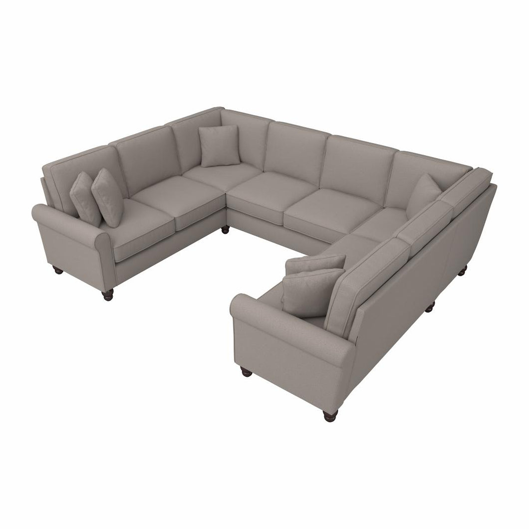 113W U Shaped Sectional Couch
