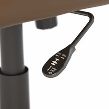 Load image into Gallery viewer, 60W Glass Top L Shaped Desk with Mid Back Ribbed Leather Office Chair
