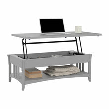 Load image into Gallery viewer, Lift Top Coffee Table Desk with Storage
