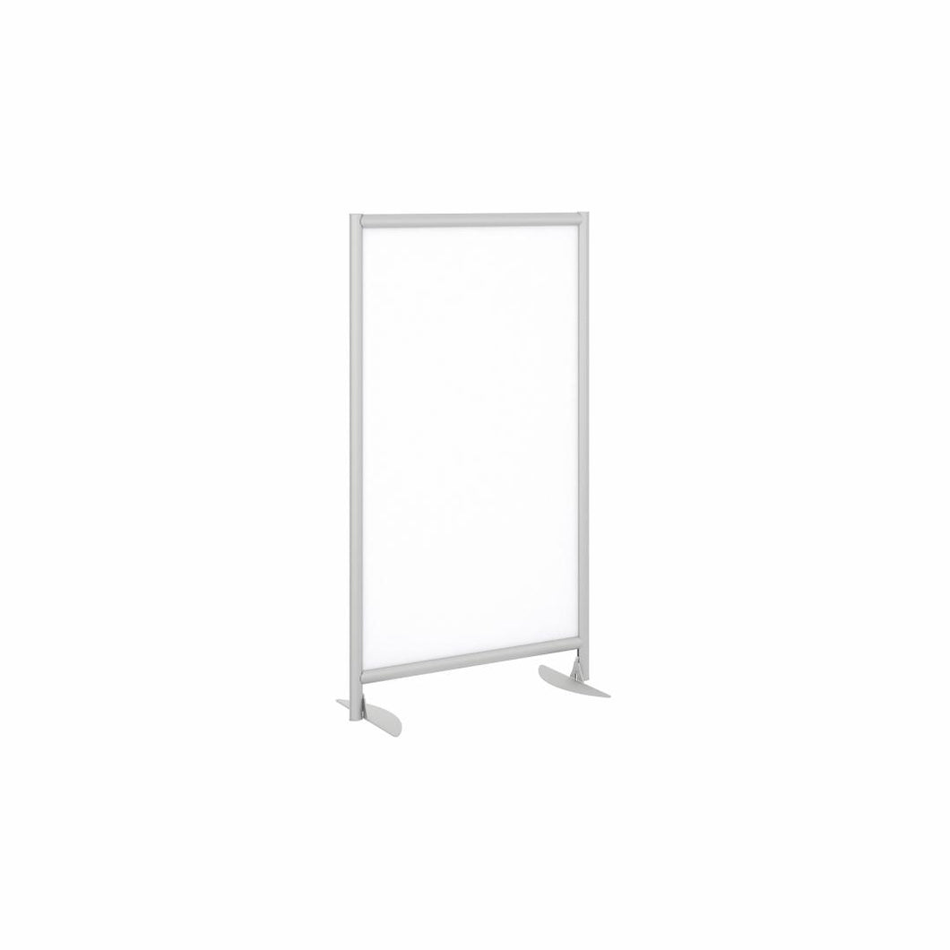 Freestanding White Board Privacy Panel with Stationary Base