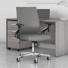 Load image into Gallery viewer, Mid Back Leather Office Chair
