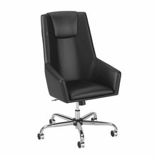 Load image into Gallery viewer, High Back Leather Box Chair
