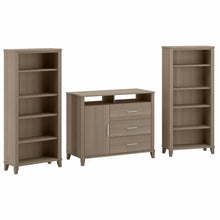 Load image into Gallery viewer, Office Storage Credenza with Bookcases
