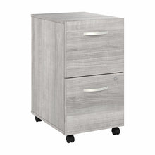 Load image into Gallery viewer, 2 Drawer Mobile File Cabinet - Assembled
