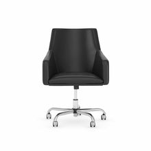 Load image into Gallery viewer, Mid Back Leather Box Chair
