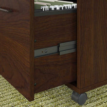 Load image into Gallery viewer, 54W Computer Desk with Mobile File Cabinet and 5 Shelf Bookcase
