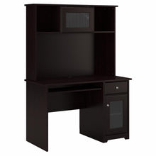 Load image into Gallery viewer, 48W Small Computer Desk with Hutch and Keyboard Tray
